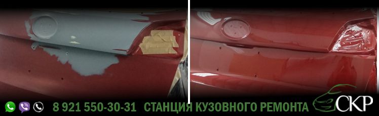 Ремонт двери багажника Фав Бестурн Икс 80 - (FAW Besturn X80) в СПб от компании СКР